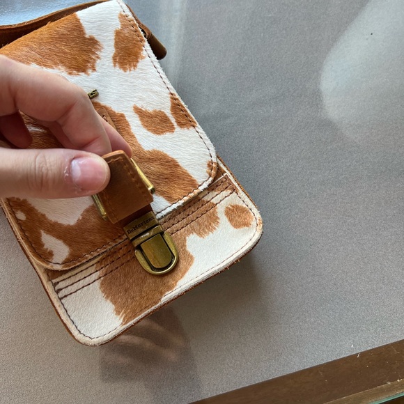 Dr. Martens Leather Cowhide Crossbody Bag - Picture 2 of 6